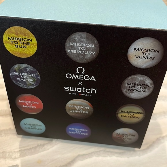 Omega X Swatch Mission to Uranus Watch - Picture 8 of 11